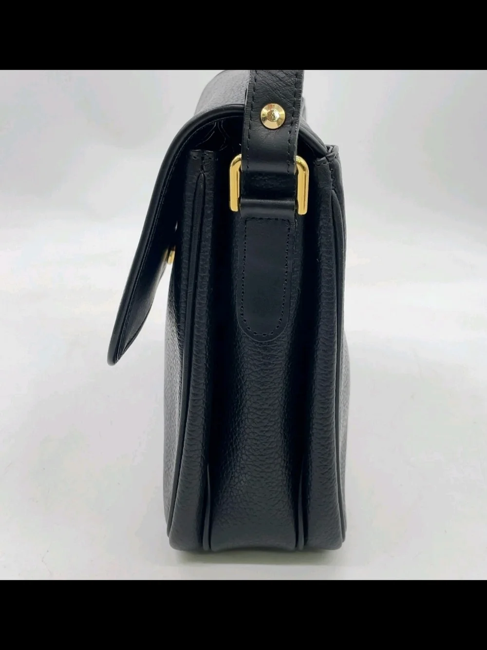 Burberry Black Leather Crossbody Bag - Picture 7 of 15